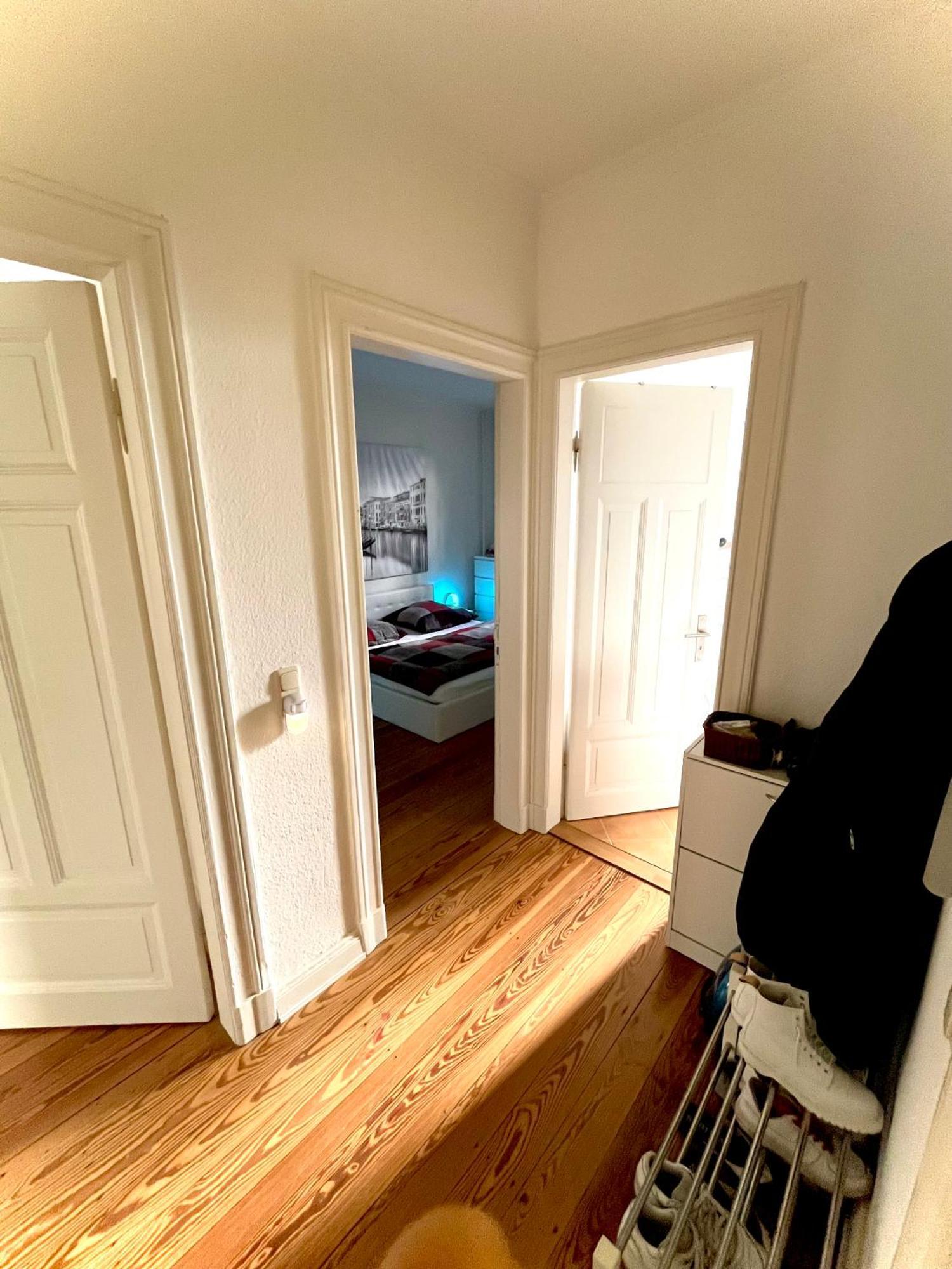 ליבק Doppelzimmer Mit Terrasse In Privatem Zuhause מראה חיצוני תמונה
