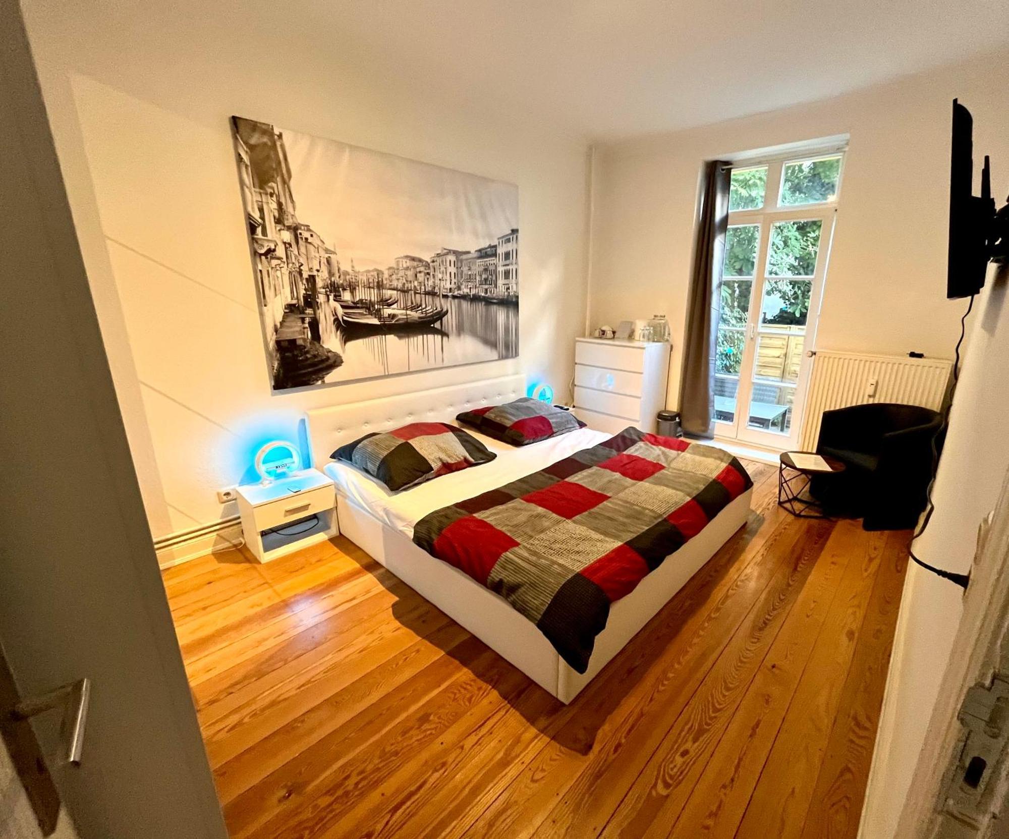 ליבק Doppelzimmer Mit Terrasse In Privatem Zuhause מראה חיצוני תמונה